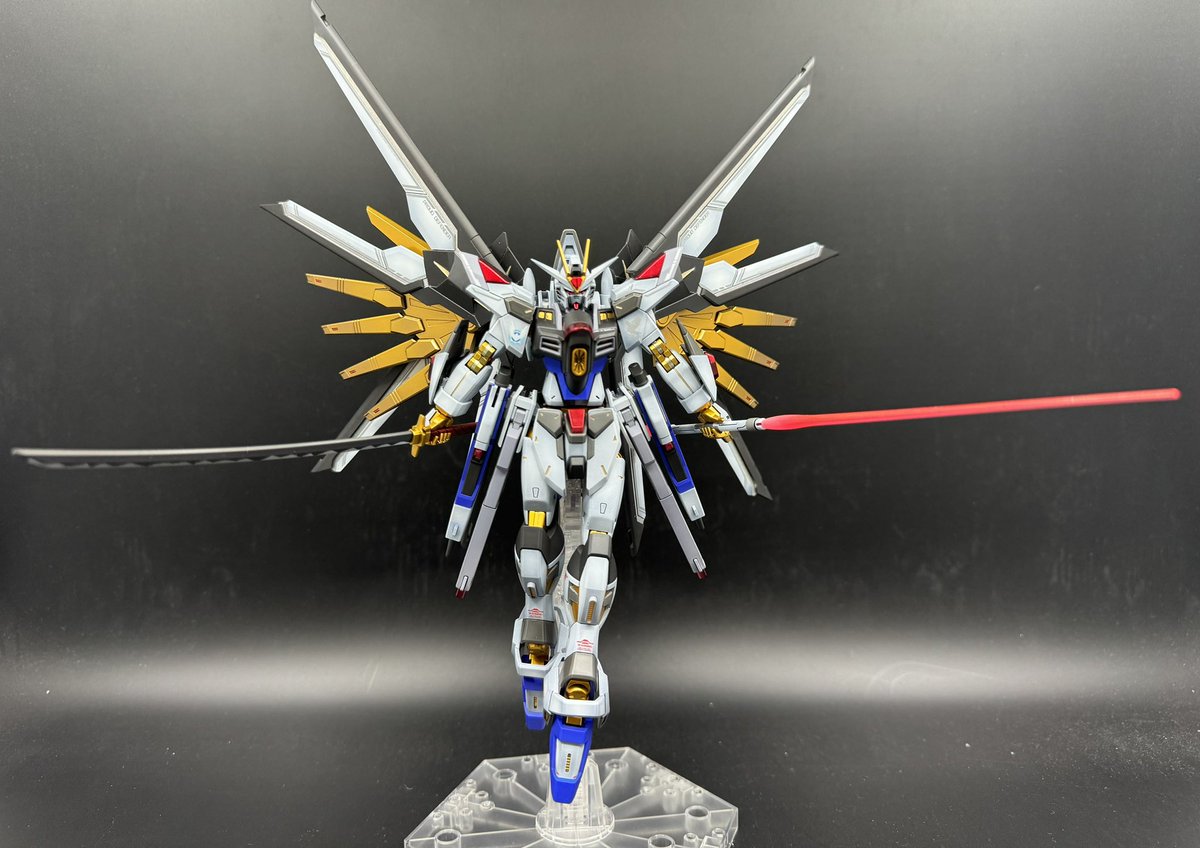 asuka_kit's tweet photo. HG マイティーストライクフリーダムガンダム

#SEEDFREEDOM https://t.co/KgqqFuRZOz