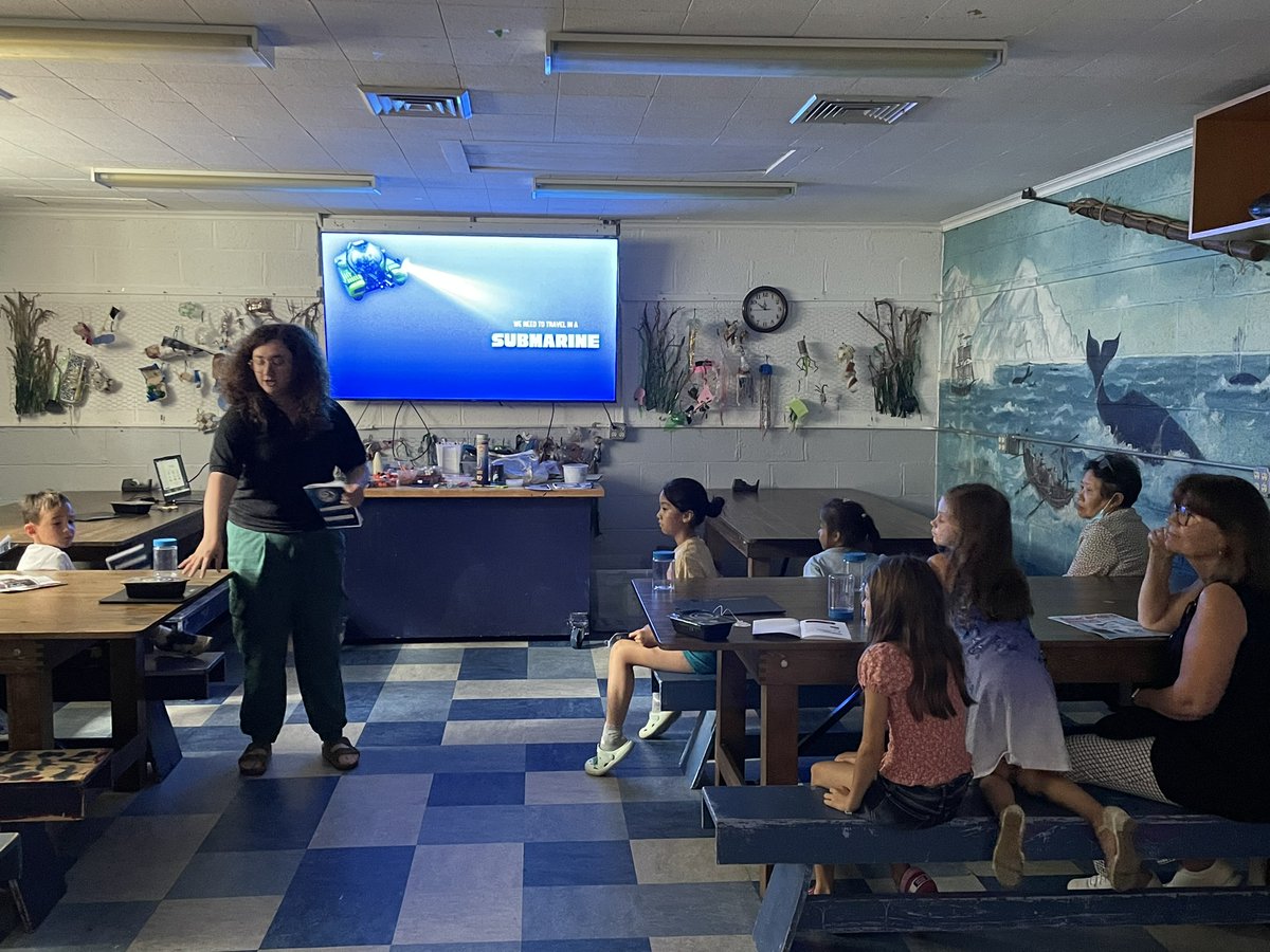 CSHWhaling's tweet image. 🌊🦑 Check out these awesome photos from last month&apos;s Submarine Adventure workshop! Kids had a blast discovering the deep-sea creatures and creating glow-in-the-dark anglerfish. Join us for another round of underwater fun! Dive into the adventure on Thu, Aug 15 at 1 or 3pm.