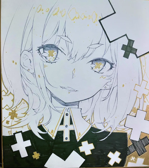 色紙その5。当選率を上げたので寝ます。 