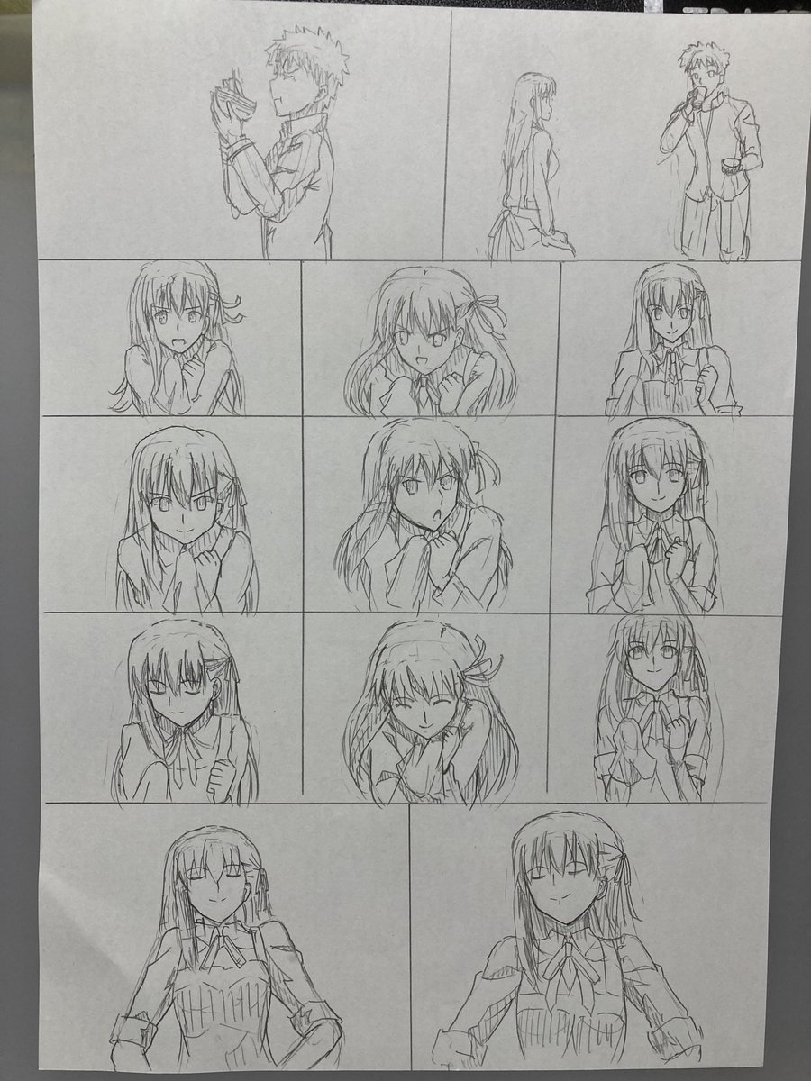 練習Fateイラスト40回目 