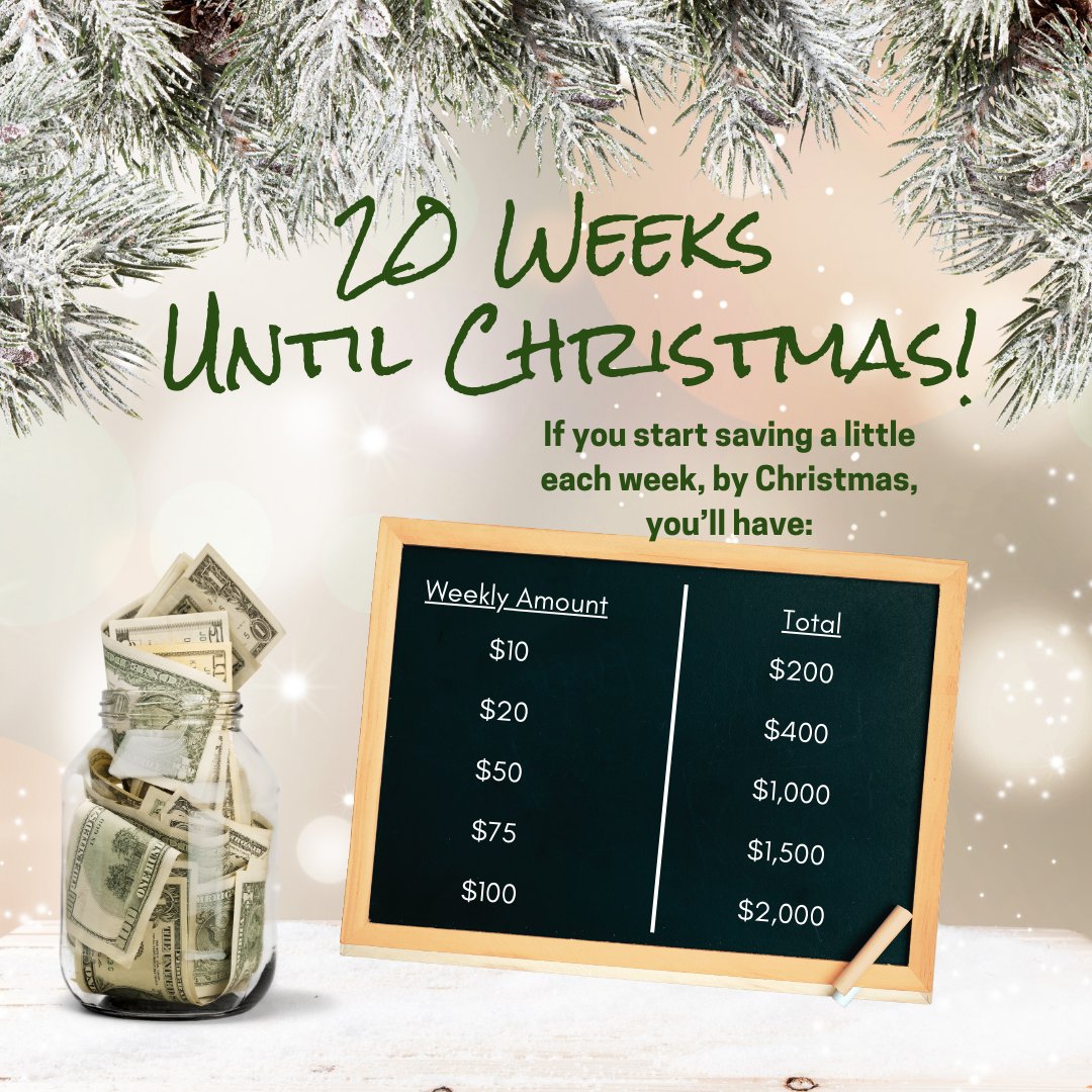 profstacysmoney's tweet image. August is the perfect time to start planning for a holly jolly Christmas! 🎅🎁 Let's kickstart a sinking fund today and make this holiday season extra special! 

#ChristmasPlanning #SinkingFund #CountdownToChristmas