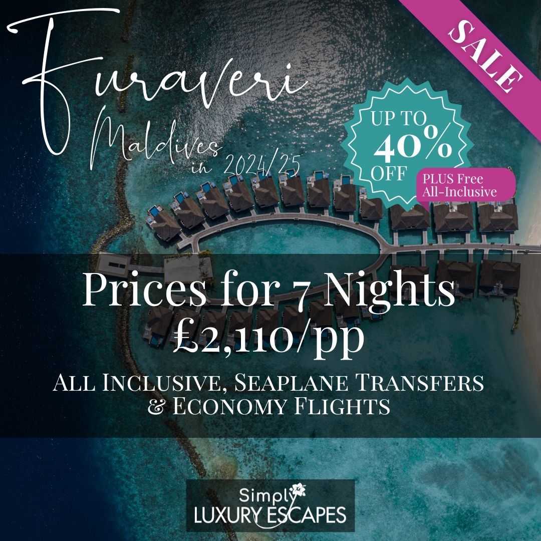 Enjoy 40% off your stay and indulge in a free all-inclusive experience for 2024/2025. 🍹🌊

Treat yourself to sun-soaked luxury and endless relaxation. Book now and make your dream vacation a reality! 💫🌺
-
-
-
 #LuxuryEscape #TravelDeals #Maldives #AllInclusive #DreamGetaway