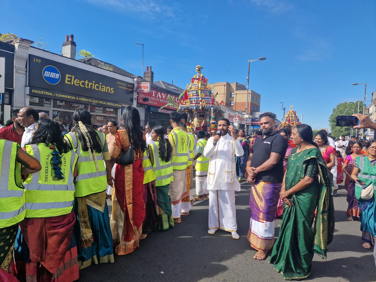 11.08.2024
Attended Shri Kanaga Thurkkai Amman Temple's Chariot festival in Ealing.