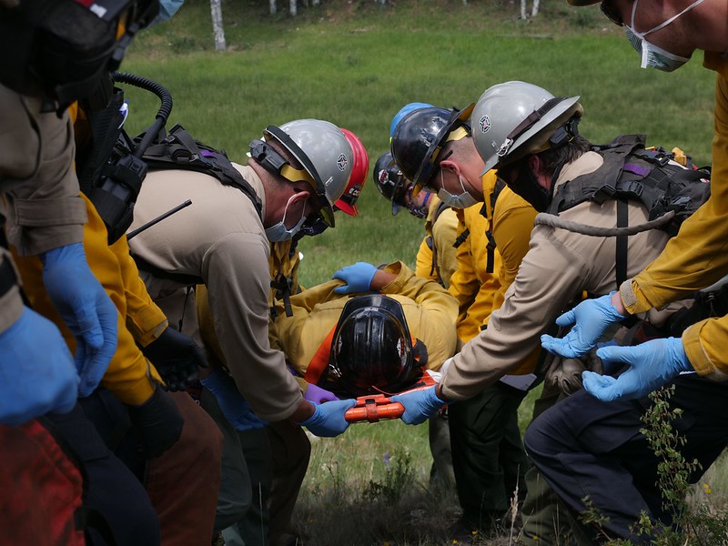 DOIWildlandFire's tweet image. As we watched athletes team up for gold in Paris, we were reminded of wildland firefighters. They train as a team, caring for each other, recognizing signs of stress &amp;amp; injury, just like the athletes in Paris, but with a lot more heat, flames, &amp;amp; ash.💪 #NotYourOrdinaryJob