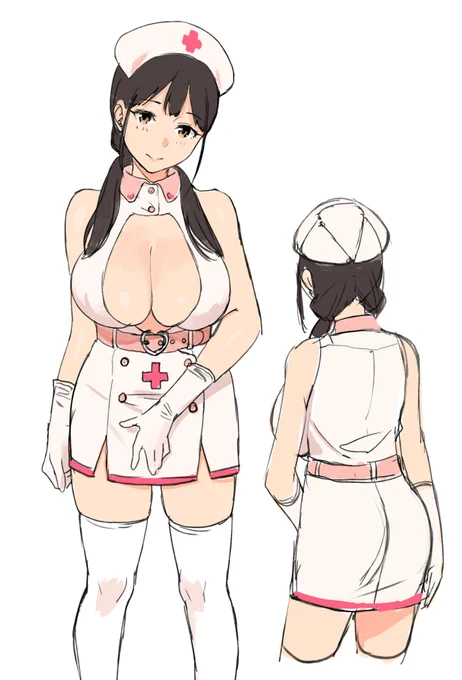 次描くやつの設定ラフ… 
