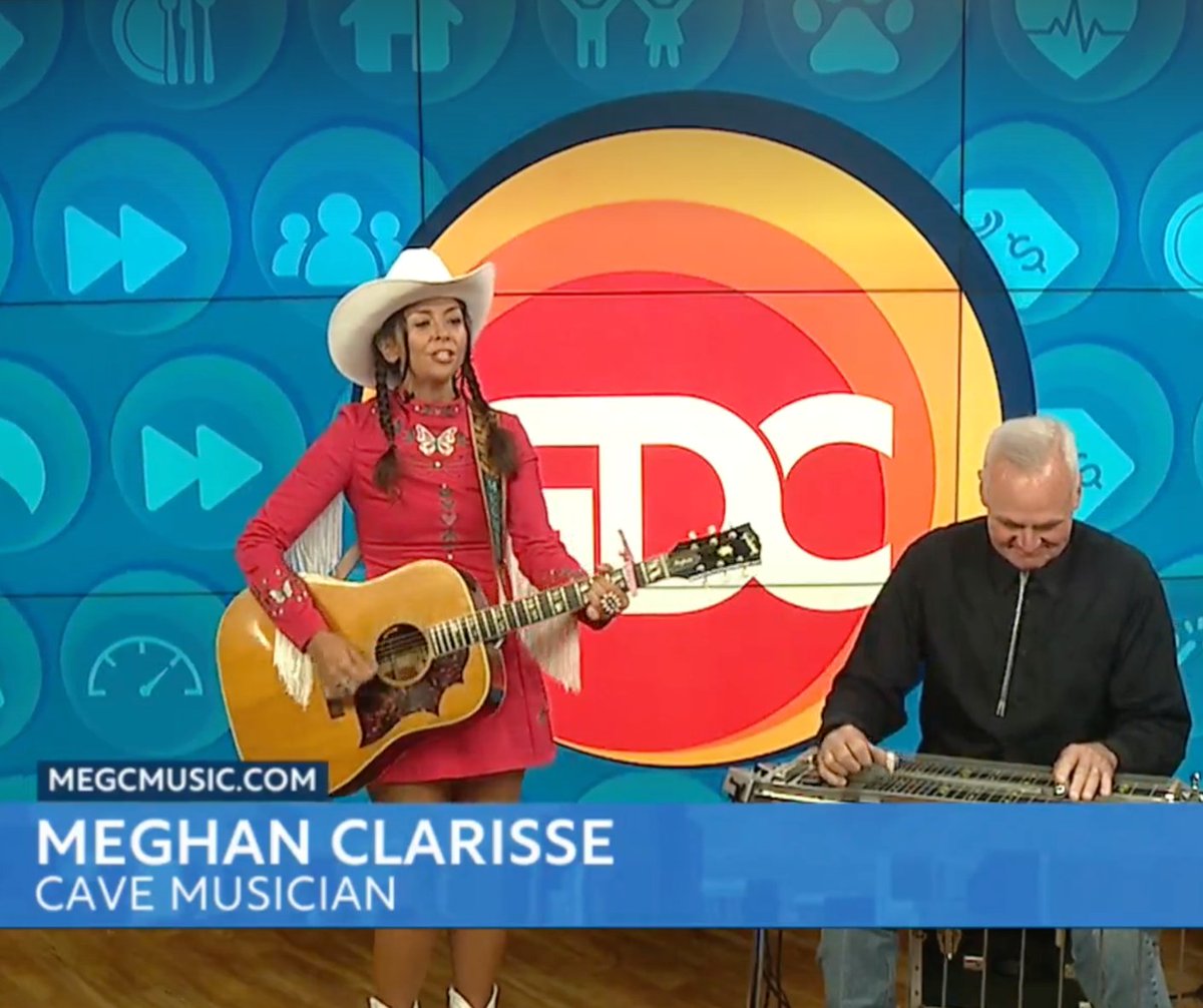GEAR UP Director, <a href="/MeghanClarisse/">Meghan</a>, was recently featured on Great Day Colorado and was nominated for the 2024 Female Vocalist of the Year through the Colorado Country Music Hall of Fame, a recognition that we all can be proud of and support.

ow.ly/ucTR50SUNvP