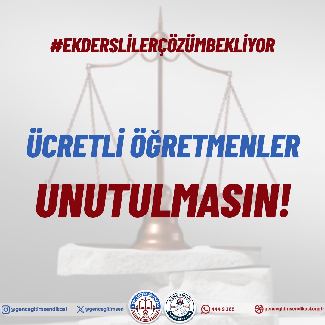 #ekderslilerçözümbekliyor