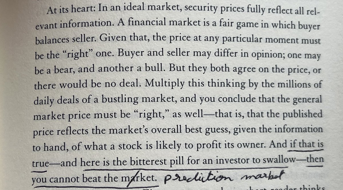 You cannot beat the prediction market.