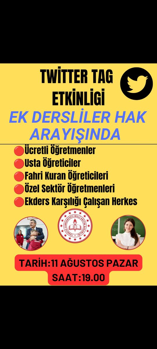 Ayegl8812033255's tweet photo. Fahri öğreticiler
Ücretli Öğretmenler 
Usta Öğreticiler 
Buyrun hocalarım yaşadığınız sömürü sistemine susmayın desteklerinizi bekliyoruz 📣📣📣📣

#EkDerslilerÇözümBekliyor https://t.co/6VkAiPSZj1