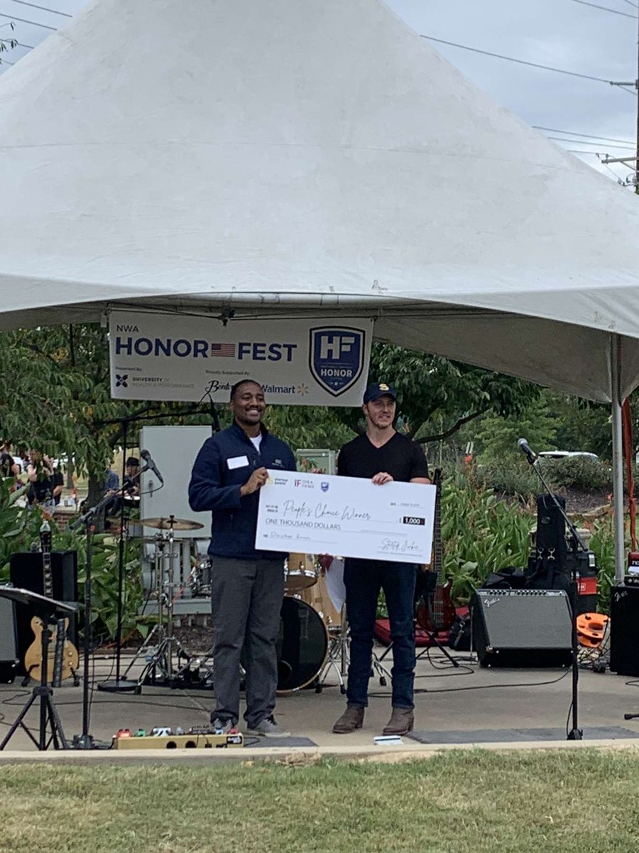 Had the honor of presenting at #Honorfest2024 in Bentonville Arkansas!
<a href="/RenewedRobotics/">Renewed Robotics</a> won the People's Choice for Best Business Pitch! Thank you #StartupJunkie, #IdeaFame and more! for the opportunity! 
We are going to revolutionize housing access and expectations together!