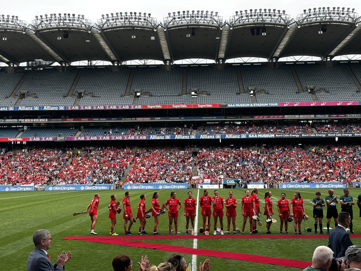 Next up the All Ireland Senior Camogie Final…

…Let’s go Cork!