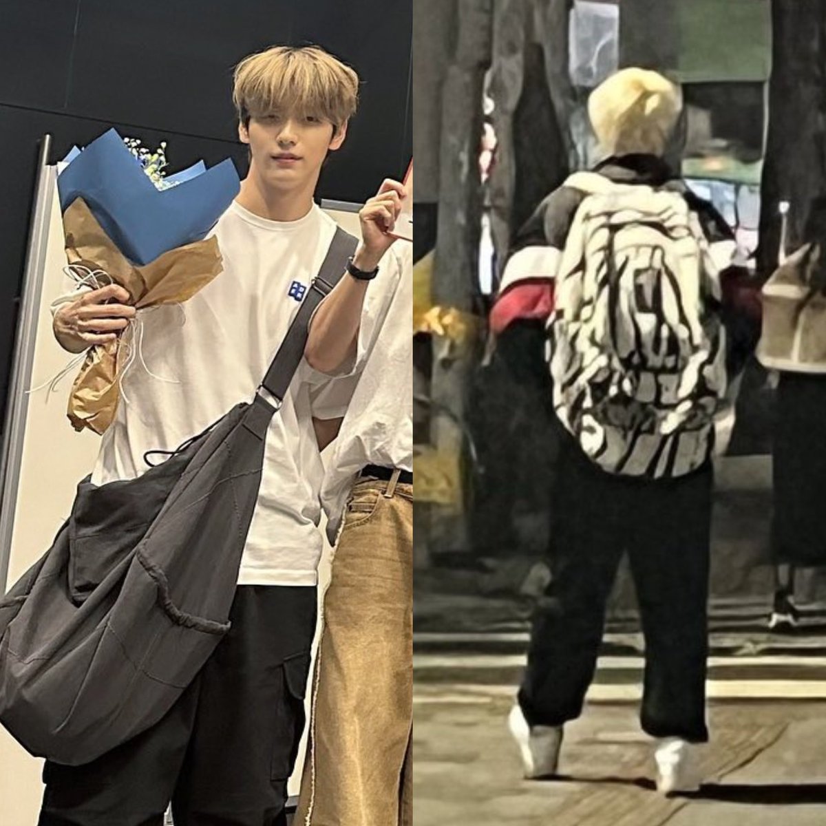 soobin and his big ass bags against the world