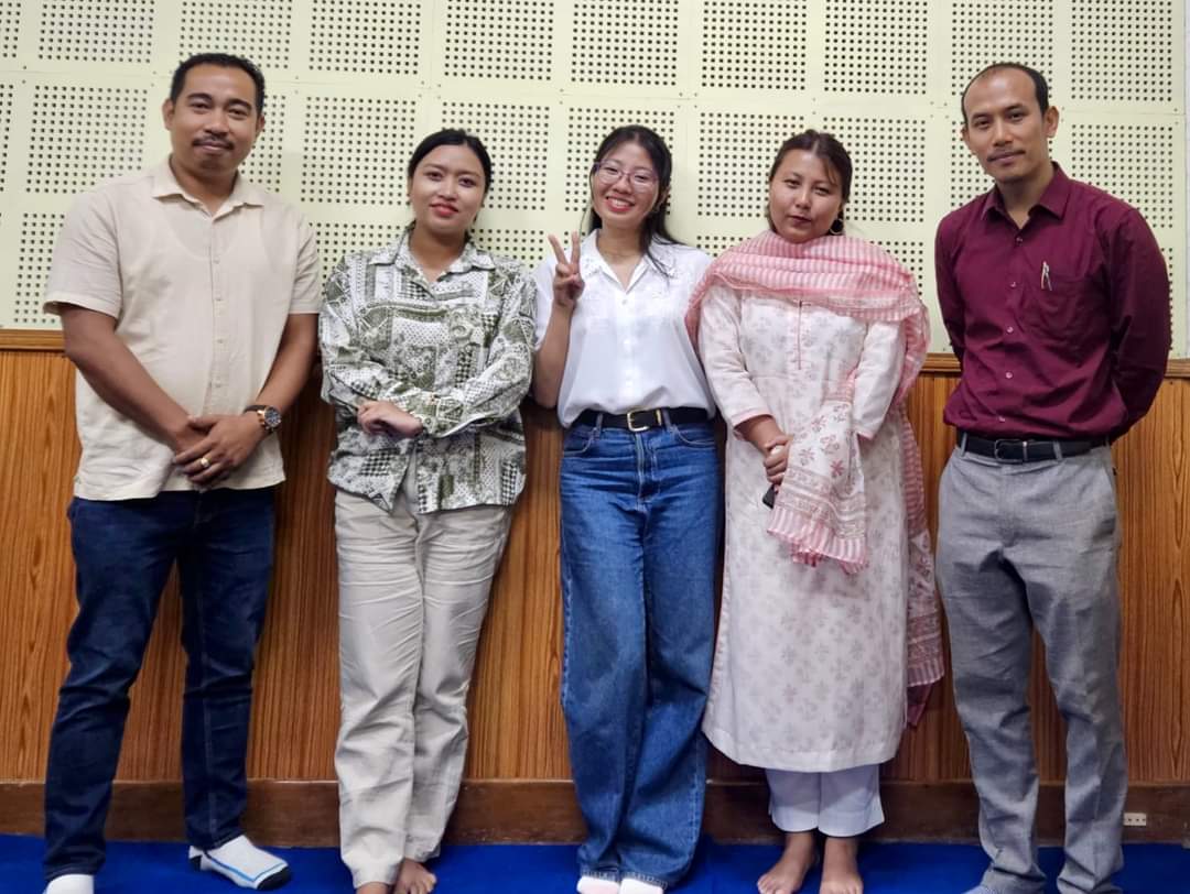 The Imphal Hub’s exclusive interview has just been recorded for All India Radio! We are honored and thrilled to have had the opportunity to share our story and passion. The session is part of the program “Naharol Gi Akhannaba Thouram” (Special Program for the Youth).