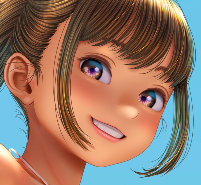 今回はこんなお顔でした。 