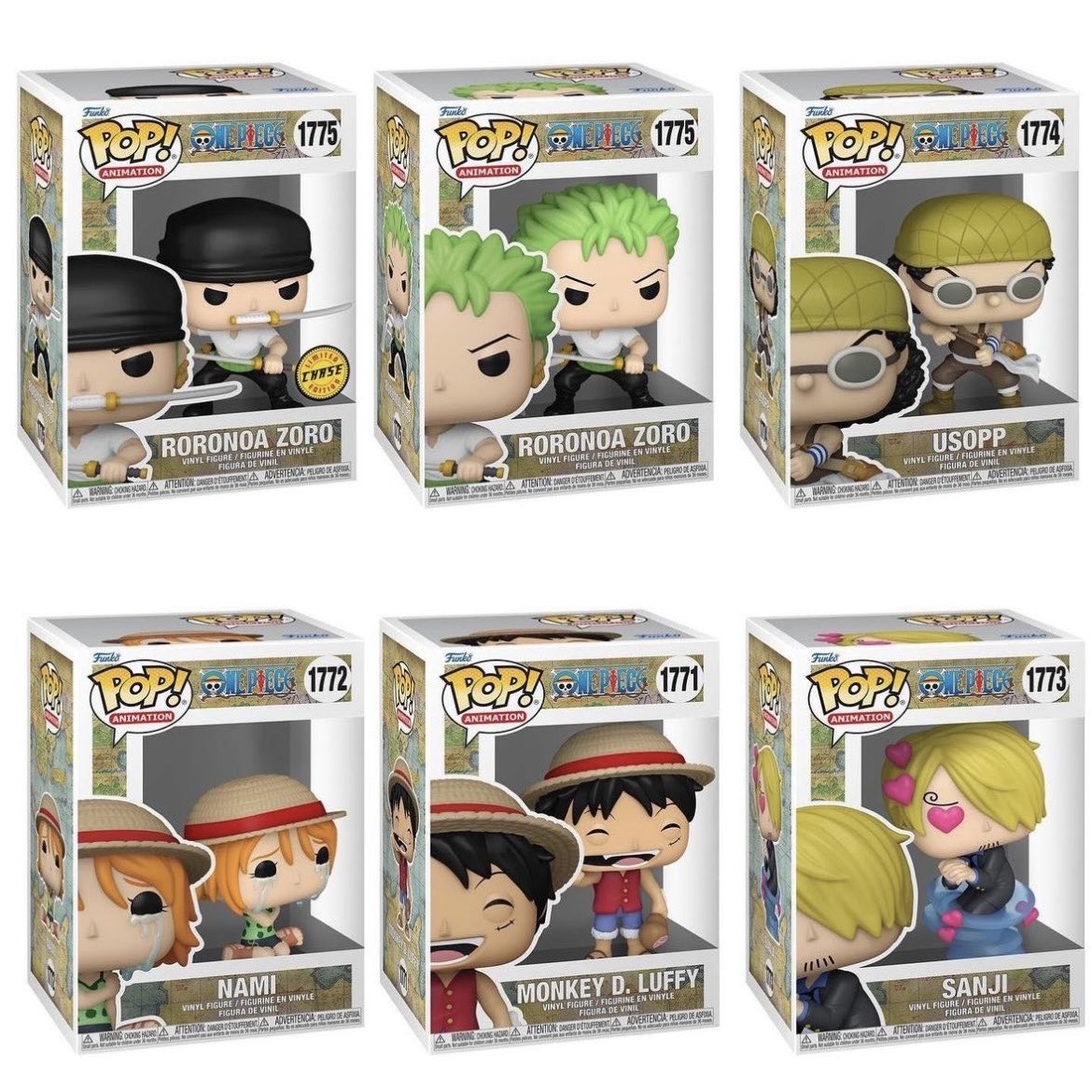 New wave of One Piece Funko Pop!s are available for preorder at