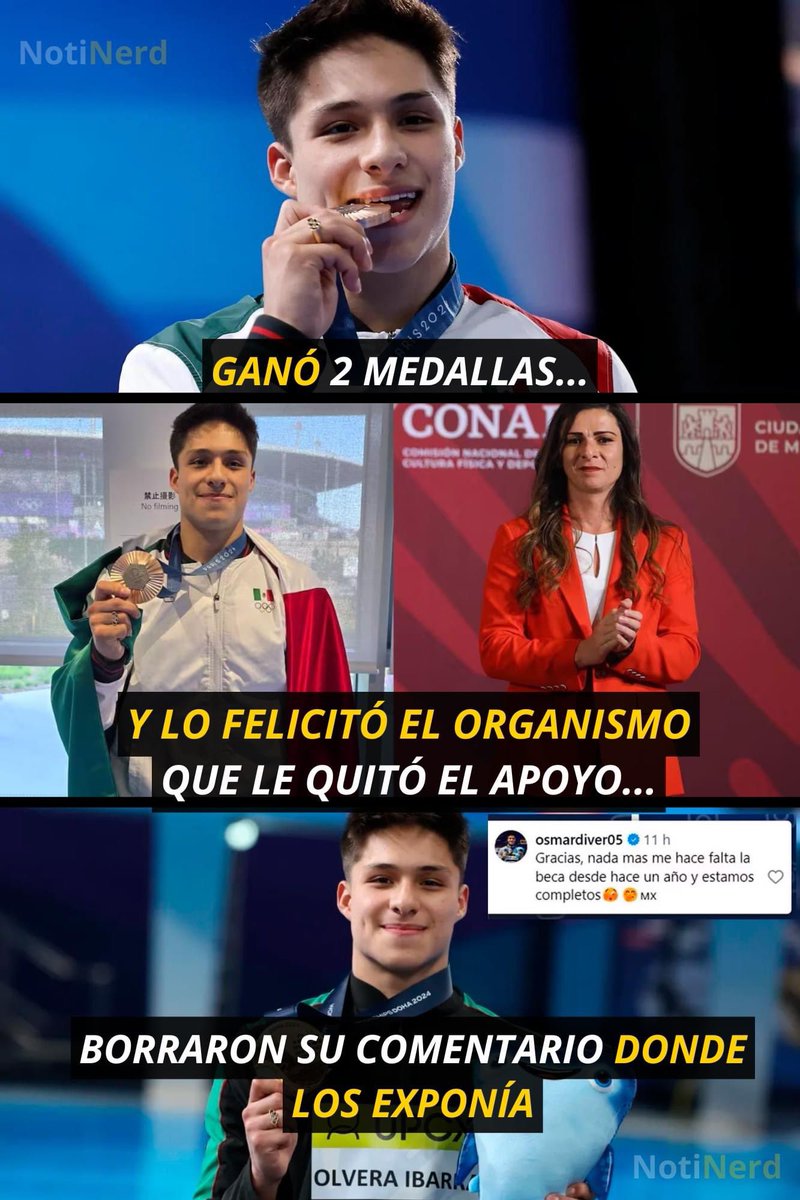 ObservaPanda's tweet photo. Está pendejada de la CONADE es lo de siempre, se paran el cuello con gente a la no apoyaron y no apoyarán. https://t.co/UkJOOynhb7