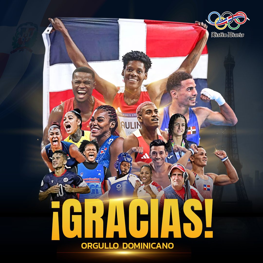 Este es el rostro del #OrgulloDominicano. Nuestros atletas se esforzaron para darlo todo en los Juegos Olímpicos París 2024. 

A todos ellos ¡GRACIAS! 🇩🇴🇩🇴🇩🇴🇩🇴🇩🇴🇩🇴🇩🇴🇩🇴🇩🇴🇩🇴🇩🇴🇩🇴🇩🇴🇩🇴🇩🇴

#Paris2024 #JJOO #JuegosOlimpicos #ListínDiario