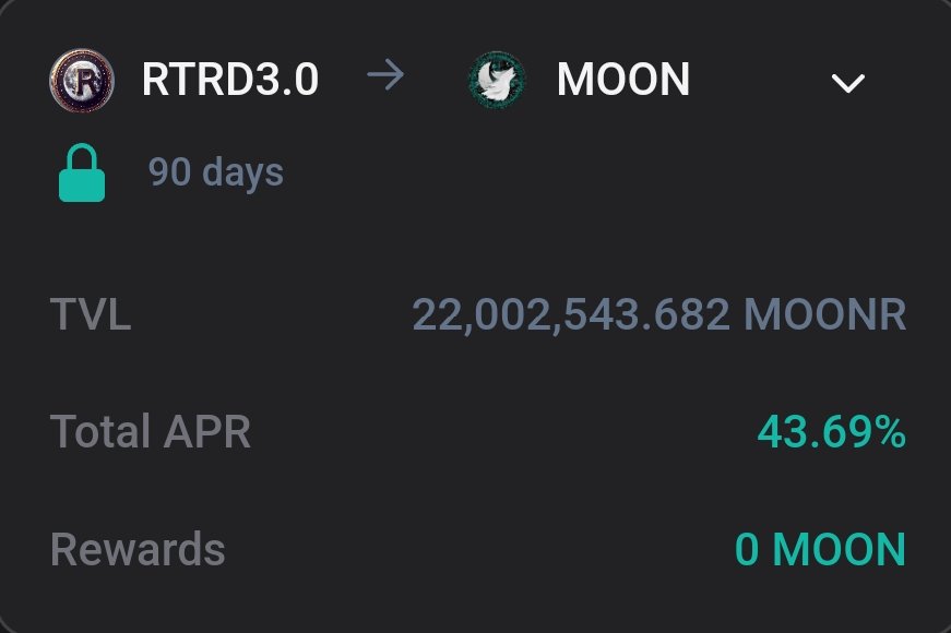 Buy &amp; Stake contest‼️Purchase $25 worth of $MOONR &amp; Stake it in the 90 day vault to enter a chance to win $100 worth of $CRO ‼️ Must provide TXN. Contest ends in 48 hours snap shots will be taken‼️ GoodLuck everyone‼️ #Crypto #CroFam