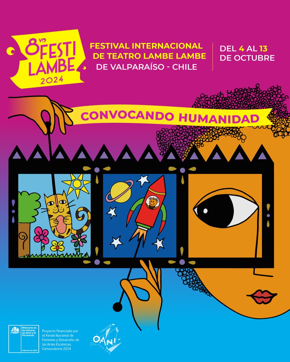 Festilambe's tweet photo. agenda en Valparaíso, Chile!! https://t.co/g16dzLyBep