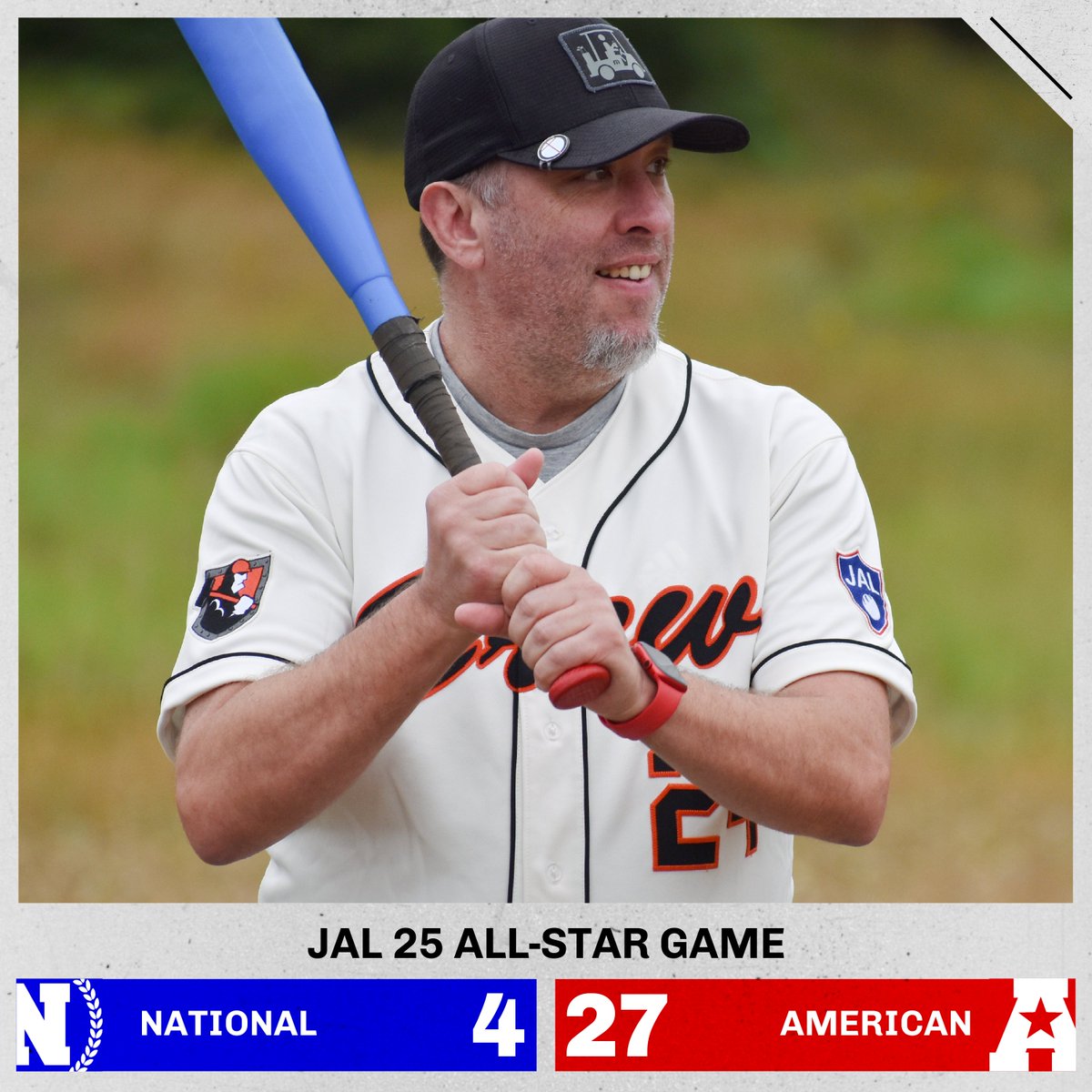 The AC All-Star squad mopped up with the bats yesterday. 💥