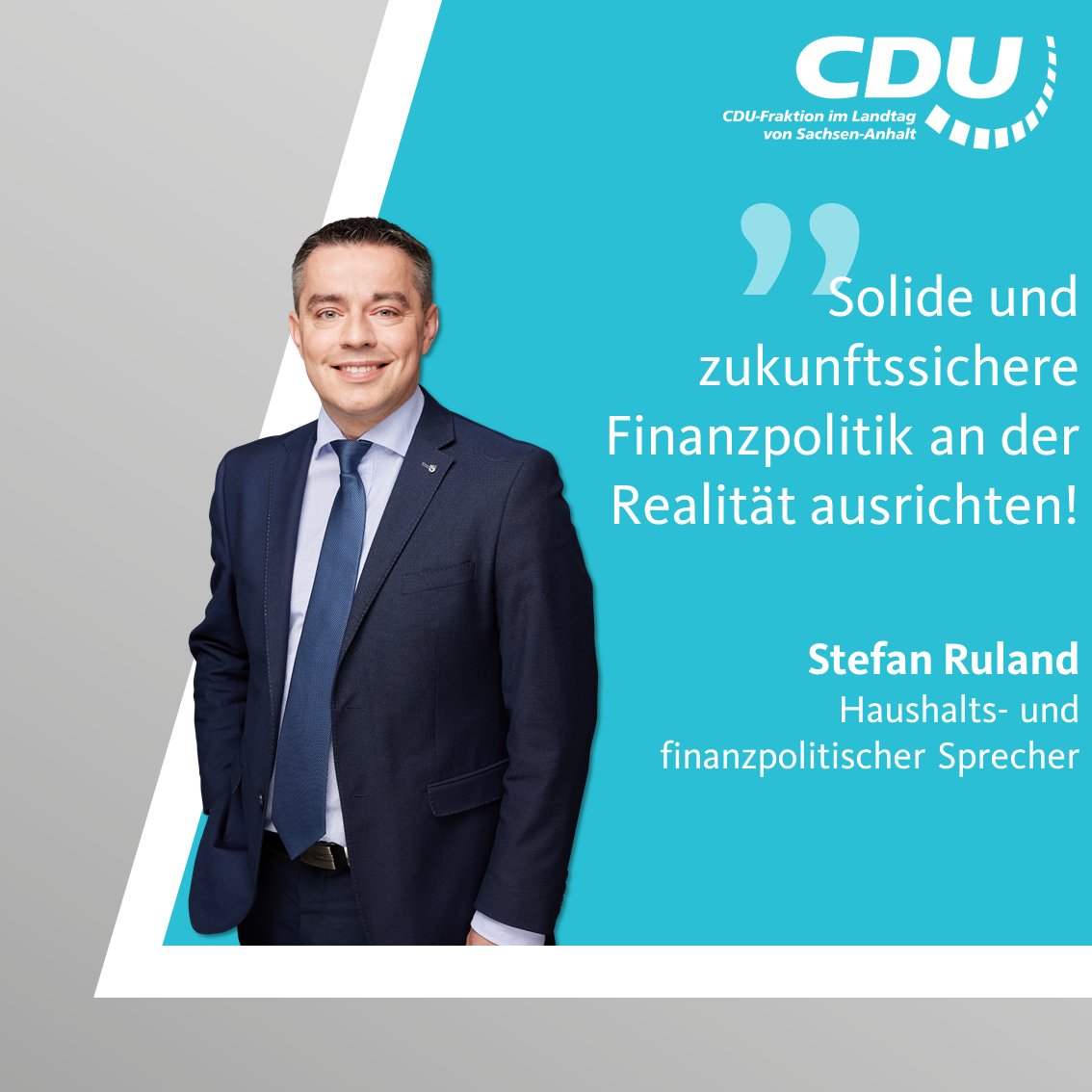 Mit Blick auf den Doppelhaushalt 2025/26 fordert <a href="/StefanRulandBBG/">Stefan Ruland</a>, haushalts- und finanzpol. Sprecher, eine solide Ausrichtung bei der Aufstellung der Haushaltspläne sowie eine sparsame und wirtschaftliche Verwendung von öffentlichen Mitteln. Mehr unter: cdufraktion.de/2024/ruland-so…