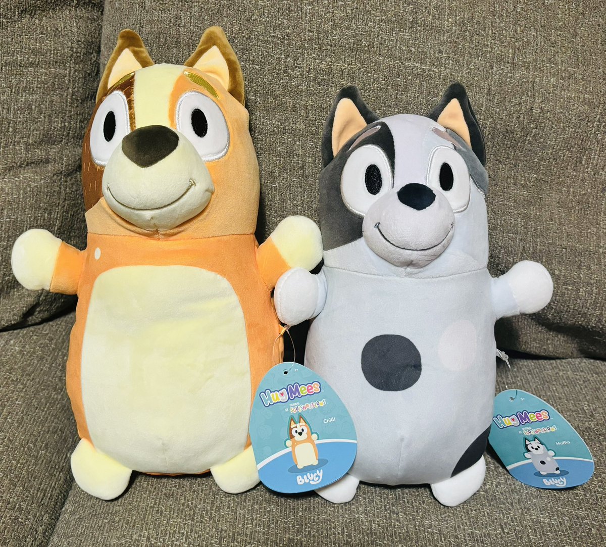 TiffanyArtist56's tweet photo. ๐๏ธ NEW HAUL ๐๏ธ
While on vacation, we went to a couple stores, and we went to a #Target near by and they made more Bluey Squishmallows of Muffin and Chilli.
#Bluey #Squishmallow #disney #disneyjunior #disneyplus #plushlover #squishmallows #HugMees #HugMee #plushcollector https://t.co/iGbjZuvq6f