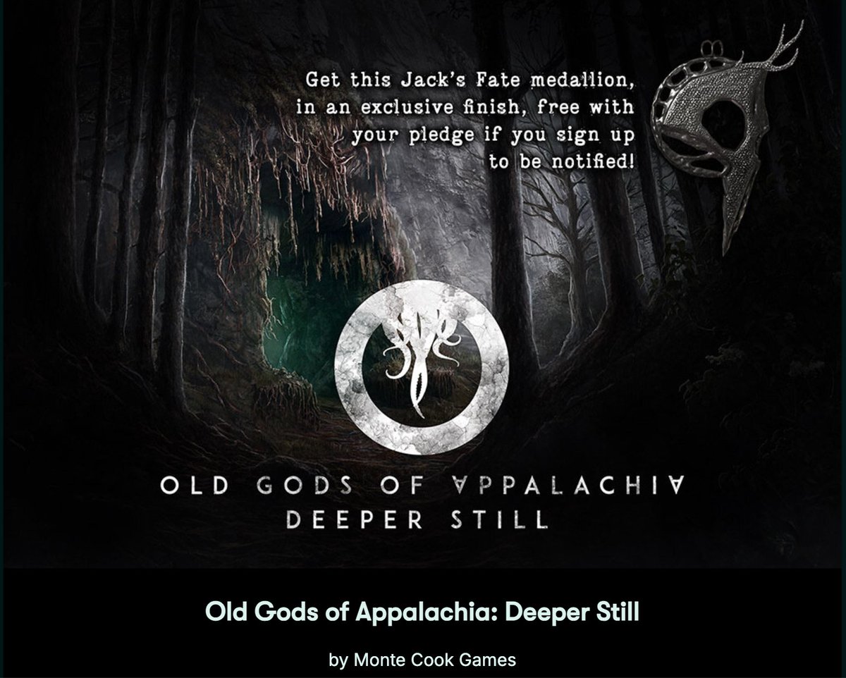 New Old Gods of Appalachia is coming for you. 

Horror. Hardships. Heart. Hope.

We're going deeper, baby. Are you ready? 

backerkit.com/call_to_action…
