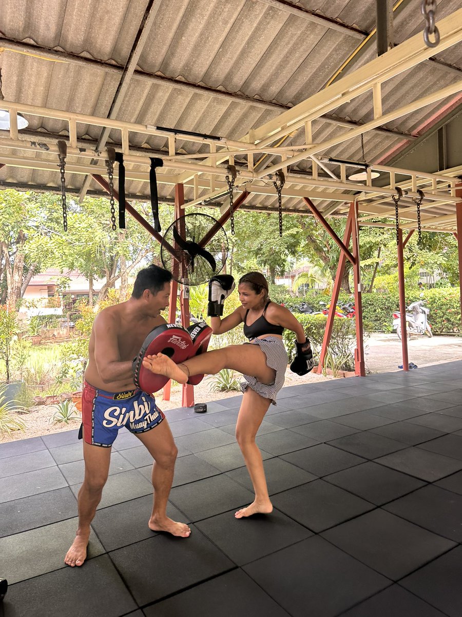 #MuayThai training for a week! #Thailand