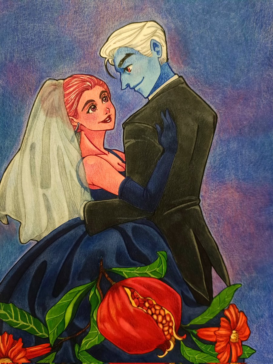 Something I wanted to share for the Lore Olympus' finale. Better late Thank ever. 

Thank you <a href="/used_bandaid/">RachelSmythe @ Lore Olympus</a> for the wonderful story. 💖