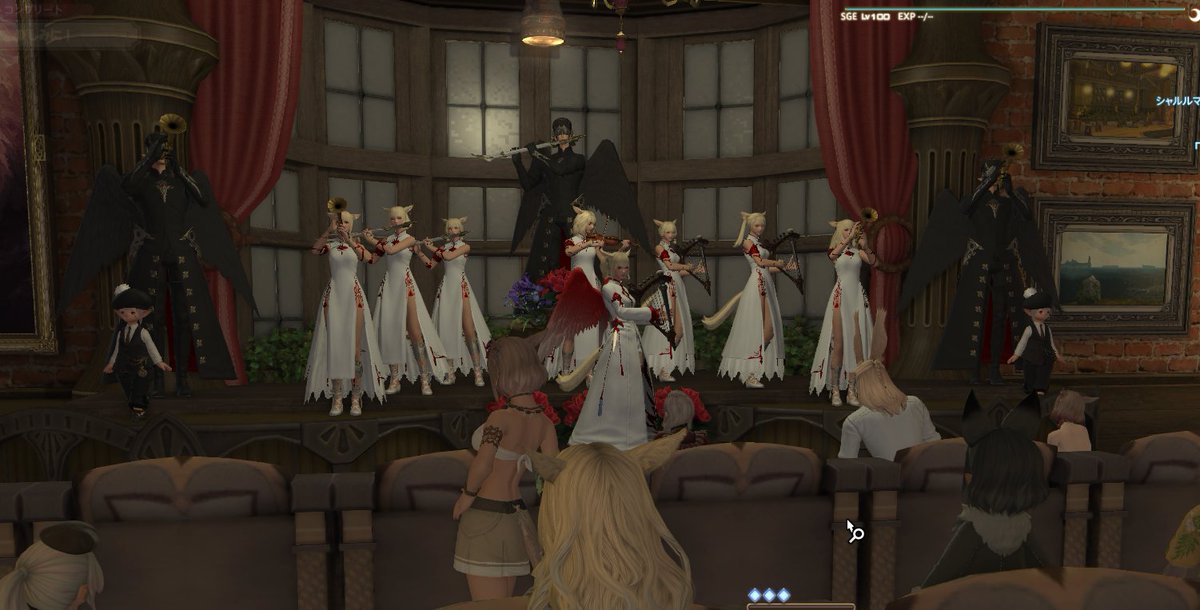 sumica_pso2's tweet photo. 気が付けば2.3部お邪魔してました。
楽しい時間をありがとうございます、耳福でした！
とりあえず、パッセはかっこいい(雑
#パポッテ #ff14 https://t.co/4C7QP1fMZL