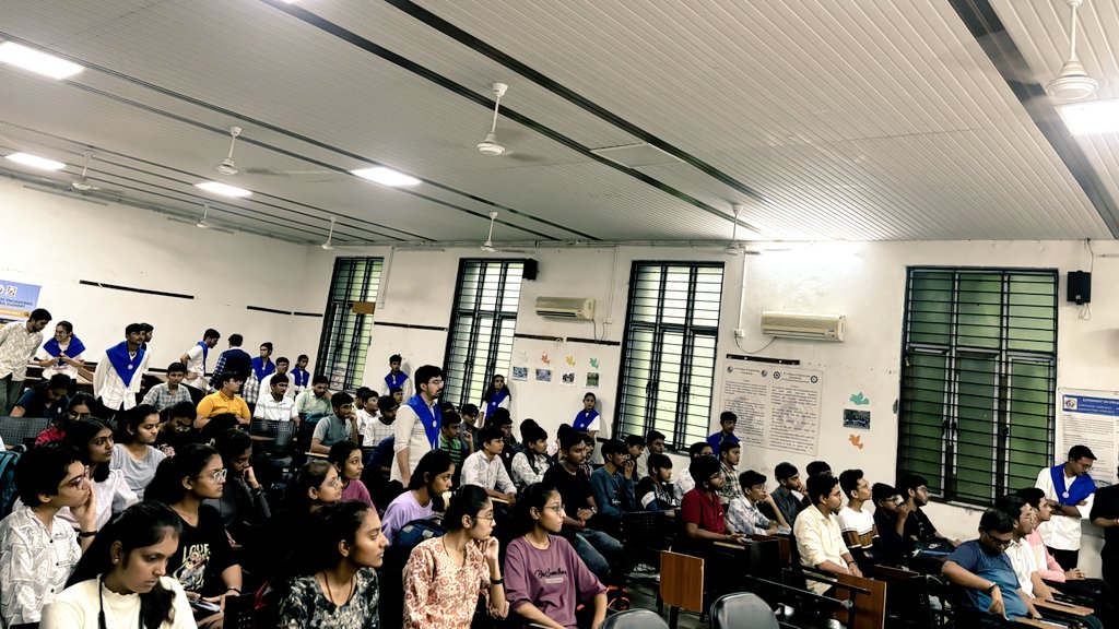 NssLdce's tweet photo. NSS Orientation: A Path to Service and Growth!

Kickstarting our NSS journey with a powerful orientation!🥳Embracing the spirit of service, leadership, and community development as we prepare to make a lasting impact.🌟

#nssorientation #serviceaboveself #nssldce #nss2024 https://t.co/p4KHTtmwcY