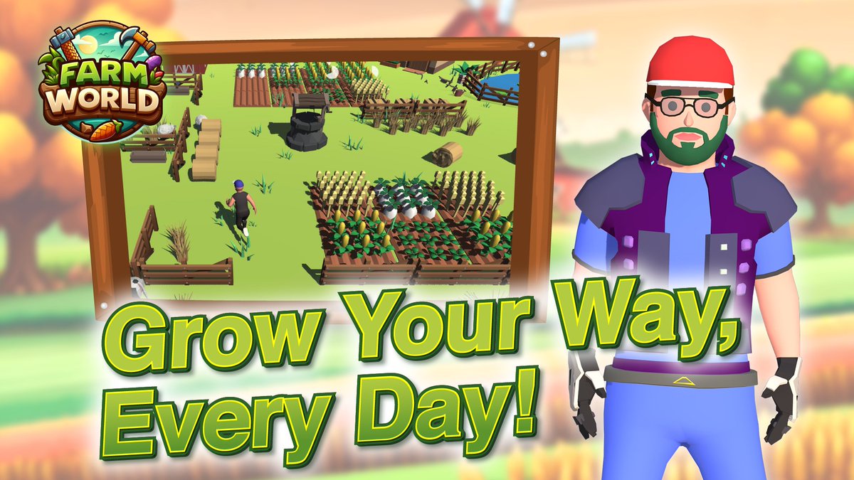 playfarmworld's tweet photo. 🌱🌟 Grow Your Way, Every Day with #FarmWorld! 🚜💪

Ready to personalize your farming journey? Whether you're a beginner or a seasoned grower, #FarmWorld lets you tailor your farm to fit your lifestyle and goals! 🌽👨‍🌾

👩‍🌾 Here's How You Can Grow:

🌸 Choose Your Crops: From heirloom tomatoes to exotic flowers, plant what you love.
🔄 Adopt Your Style: Whether it’s organic farming or high-tech agri-solutions, farm your way.
📚 Learn and Expand: Gain new insights daily from our vibrant community and expert tips.

Every day is a new opportunity to cultivate success and watch your dreams take root! 🌼📈

#FarmWorld #GameFi #Blockchain #Crypto