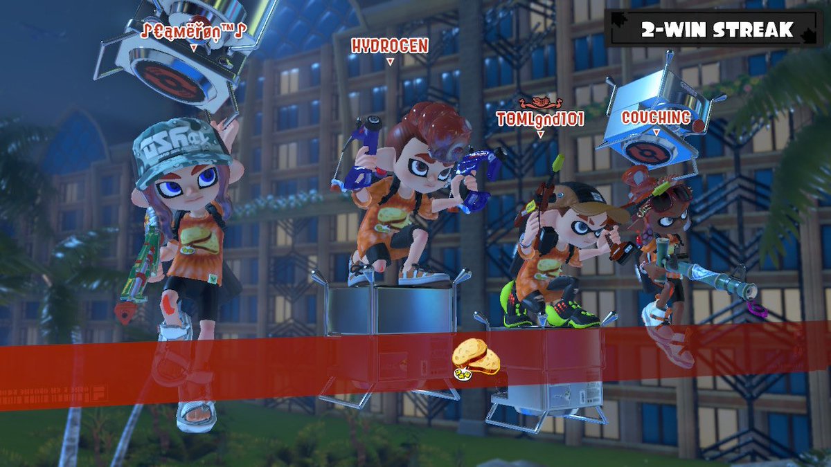TomLegend101's tweet photo. That makes THREE 100x Battle victories from yours truly for #TeamBread!! 🔥🧡🍞
@S_BlueCameron #StarchFest #Splatoon3 #Splatfest https://t.co/V9hm1iwapS