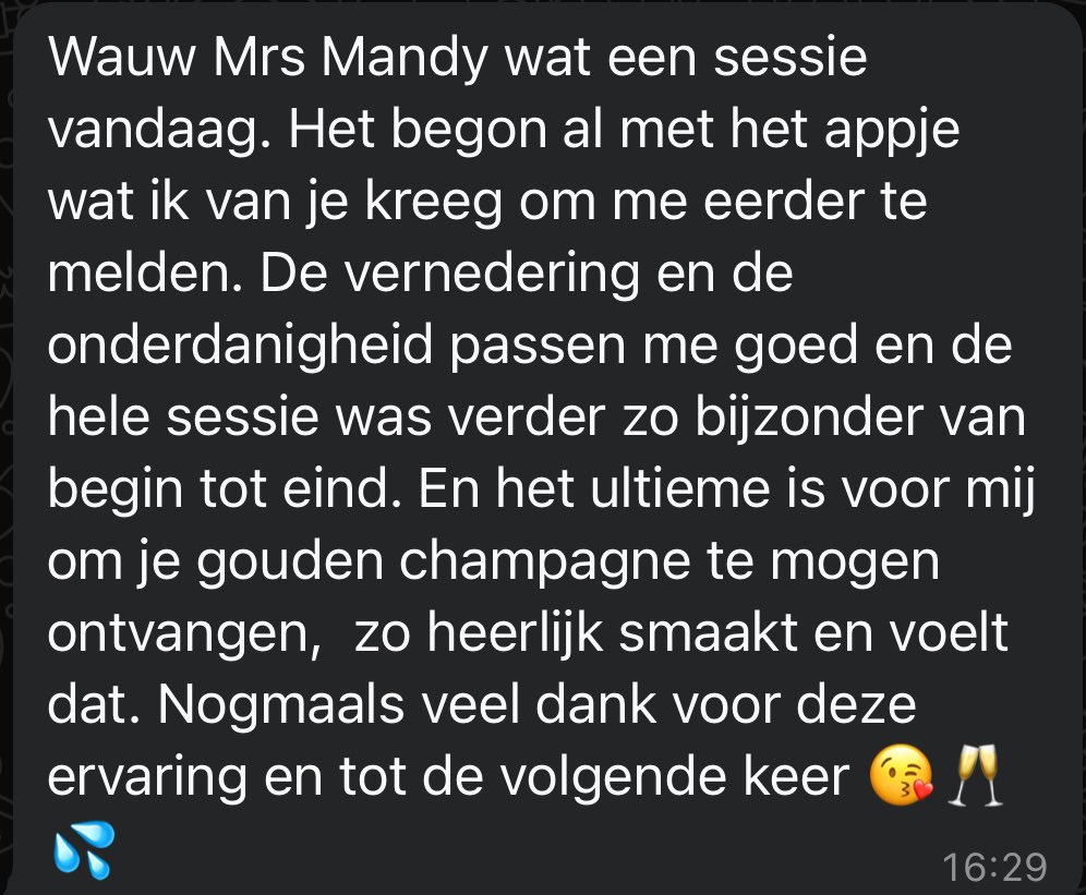 MeesteresMandy's tweet photo. Review na Sessie van zaterdag 10-8-24 https://t.co/cQkXhzcZDy