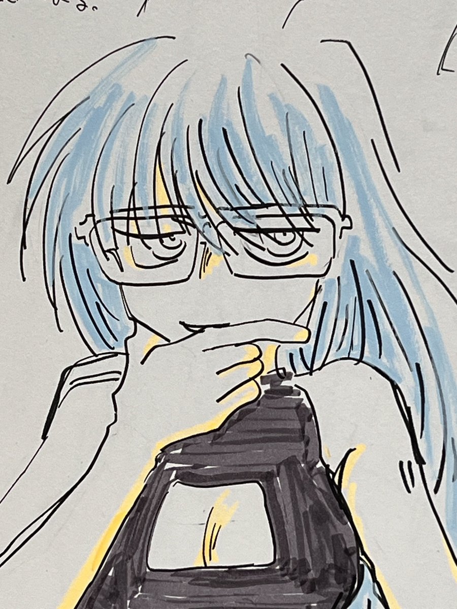 ビール飲みながら落書き 酒飲みながら落書きするの、絵が好きなのといつまで経っても上手くならない事についての焦りが半々な気もする 