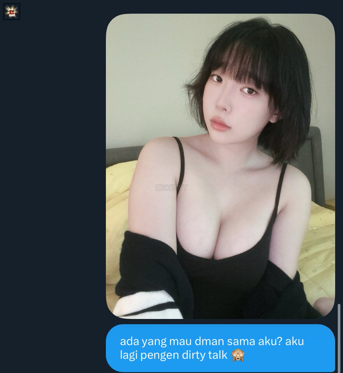 EROSMVT's tweet image. 🤍 ada yg berminat? tinggalin jejak nanti aku dm duluan, tapi pastiin dm kalian kebuka yaa, no gender pref! 🤩