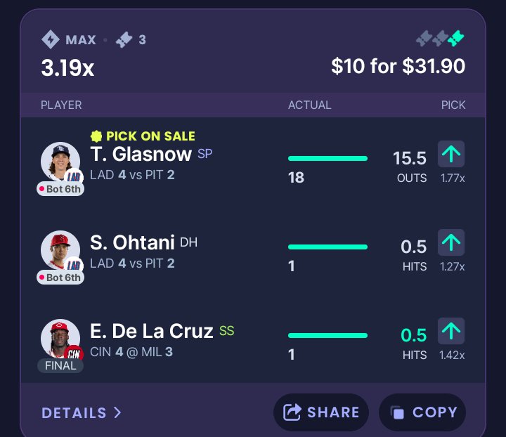 Woke up this morning used the tool <a href="/propsmadeeasy/">Props Made Easy</a> 🕺🏿🫣