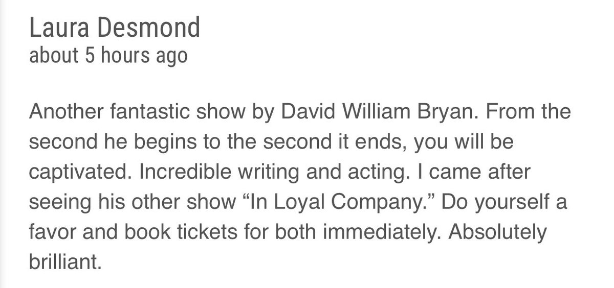 davidwbryan's tweet image. Here’s 4 of the lovely audience reviews left by the public on the booking pages from my @edfringe shows this year.👇🏽👀

There’s currently 46 more of these bad boys on the links below if you’re thinking about coming to the show(s) and need tipping over the edge. 

Whoever you guys…
