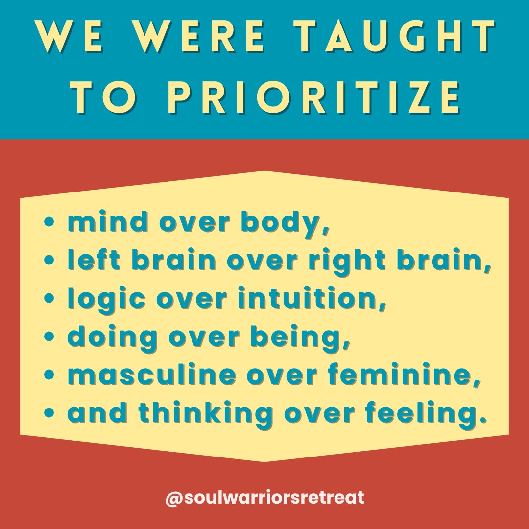 DrShellyPersad's tweet image. Your feeling presence is functioning on automatic pilot mode. Just enough to keep you alive. Somatophobia is the fear of FEELING. Available on Amazon: bit.ly/somatophobia

#somatichealing #somaticpractice #somaticmovement #mindbodymovement #somaticyoga #somaticbreathwork