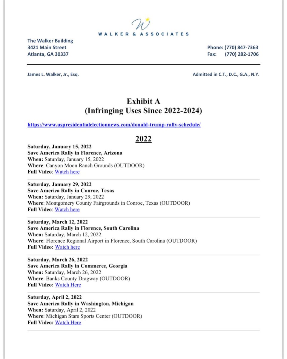 IsaacHayes3's tweet image. We the family of @isaachayes Isaac Hayes Enterprises, represented by Walker &amp;amp; Associates, are suing @realDonaldTrump and his campaign for 134 counts copyright infringement for the unauthorized use of the song “Hold On I’m Coming” at campaign rallies from 2022-2024. 

We demand…