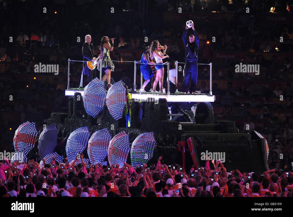 When we had our go at this bit this is the bullshit we pulled. The second hand shame is still real. #ClosingCeremony