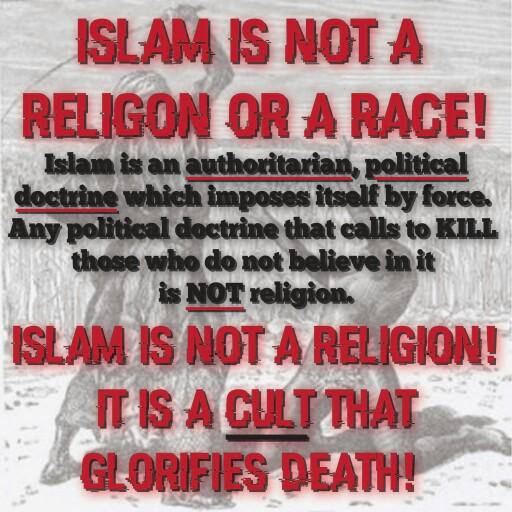 D00sF1nd3r's tweet image. People need to wake up to this primitive, barbaric, intolerant ideology/cult, created by a pedophile who married a 9yo child.
This low-life Islamist hate preacher Anjem Choudary warned the west ages ago - yet the warnings were ignored 
#RejectIslam #BanIslam