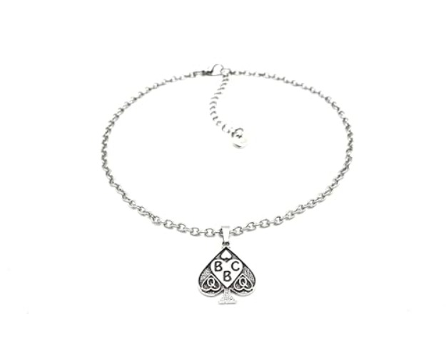 I just received BBC QUEEN OF SPADES Anklet Bracelet Choker Necklace Jewelry - 9" Anklet 2" Ext from Anonymous<a href="/tag/throne"class="tags"><span>#throne</span></a><a href="/tag/wishlist"class="tags"><span>#wishlist</span></a>
