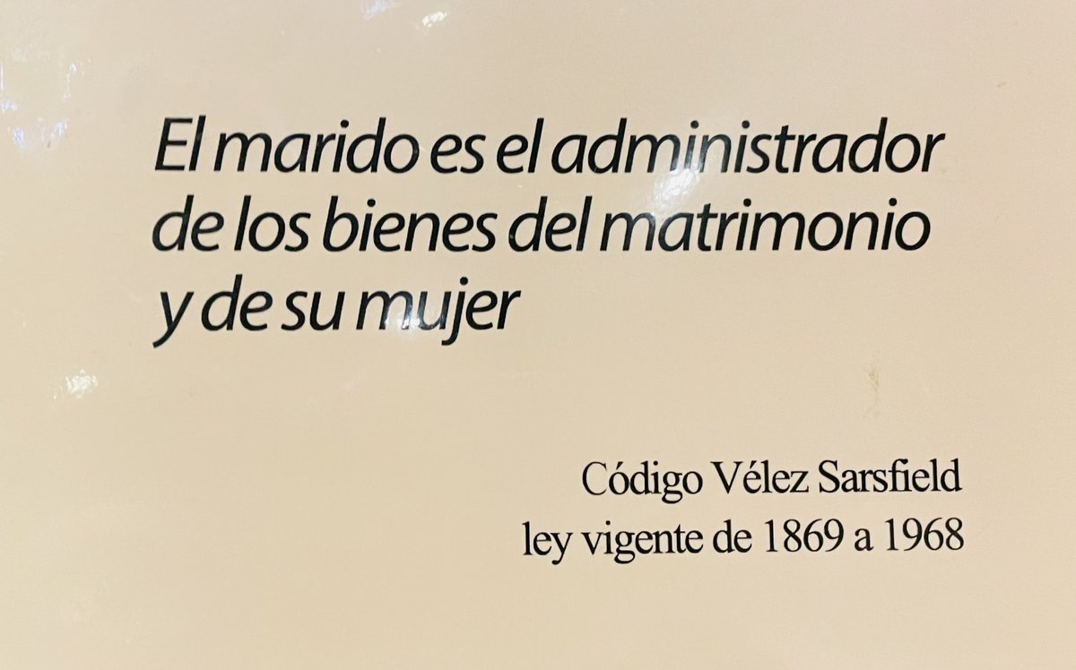 Para todxs lxs que festejan la destrucción de las políticas de género, miren esto y fíjense la fecha del código que nos gobernó. Saber de dónde venimos nos oreintará para definir a dónde vamos. No pifeis el camino!