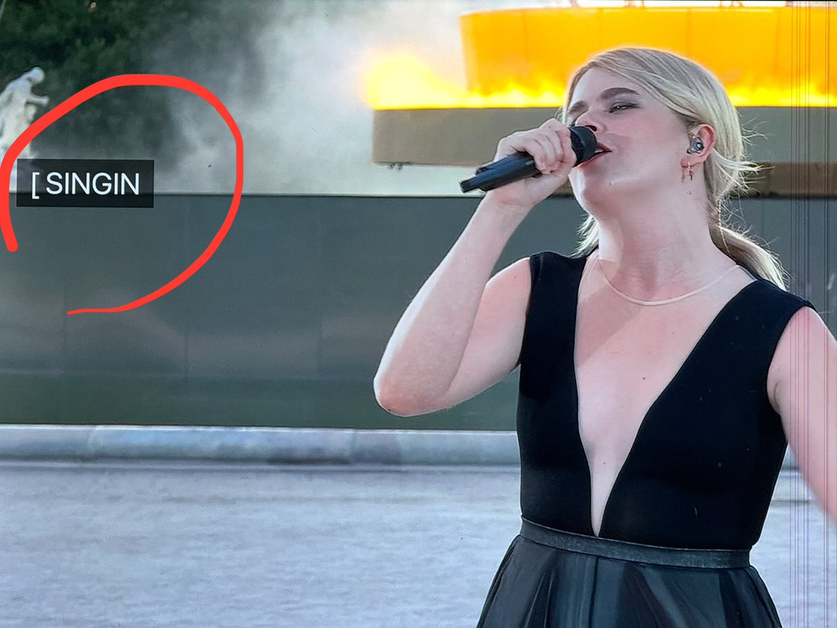 Just started watching the Closing Ceremonies. Thanks, Closed Captioning for the southerners. Really helpful.