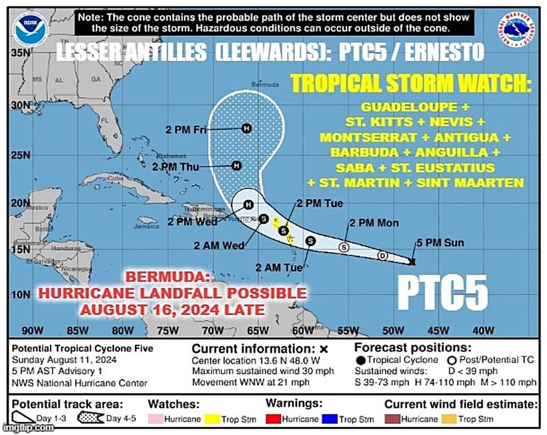 GlobalCyclones's tweet photo. * #Ernesto #TropicalStormErnesto #TSErnesto #98L #Invest98L #HurricaneErnesto #PTC5 #PTCFive #PotentialTropicalCycloneFive #PotentialTropicalCyclone5
BLOG/MAPS/SATELLITE
https://t.co/xgMLH4jFqy https://t.co/SFr5OIcEWB