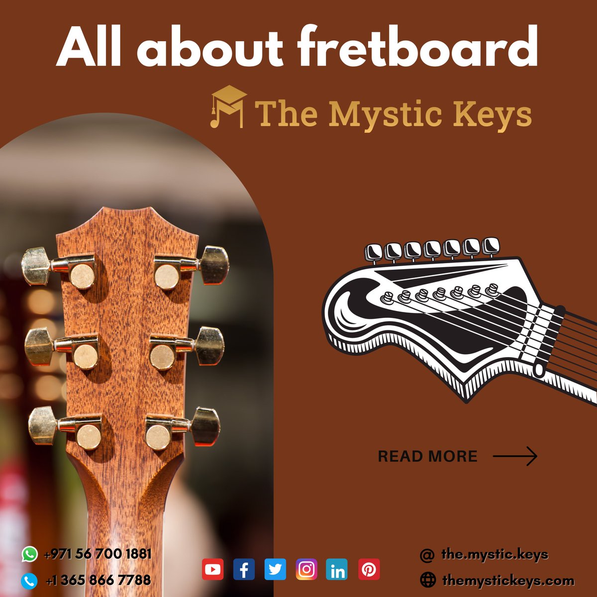 KeysMystic's tweet image. &quot;All About the Fretboard | A Guitarist’s Guide

Dive into the essentials of the guitar fretboard with our comprehensive guide.

#Fretboard #GuitarBasics #GuitarLearning #FretboardTheory #GuitarTechnique #ChordShapes #ScalePatterns #GuitarPractice #MusicEducation #GuitaristLife