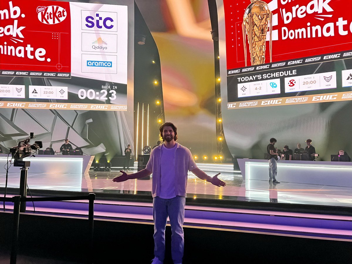 SypherPK (@sypherpk) on Twitter photo Fortnite Grand Finals are starting soon at <a href="/EWC_EN/">Esports World Cup</a>!
Who’s taking the trophy home? 🏆 #ad Fortnite Grand Finals are starting soon at <a href="/EWC_EN/">Esports World Cup</a>!
Who’s taking the trophy home? 🏆 #ad
