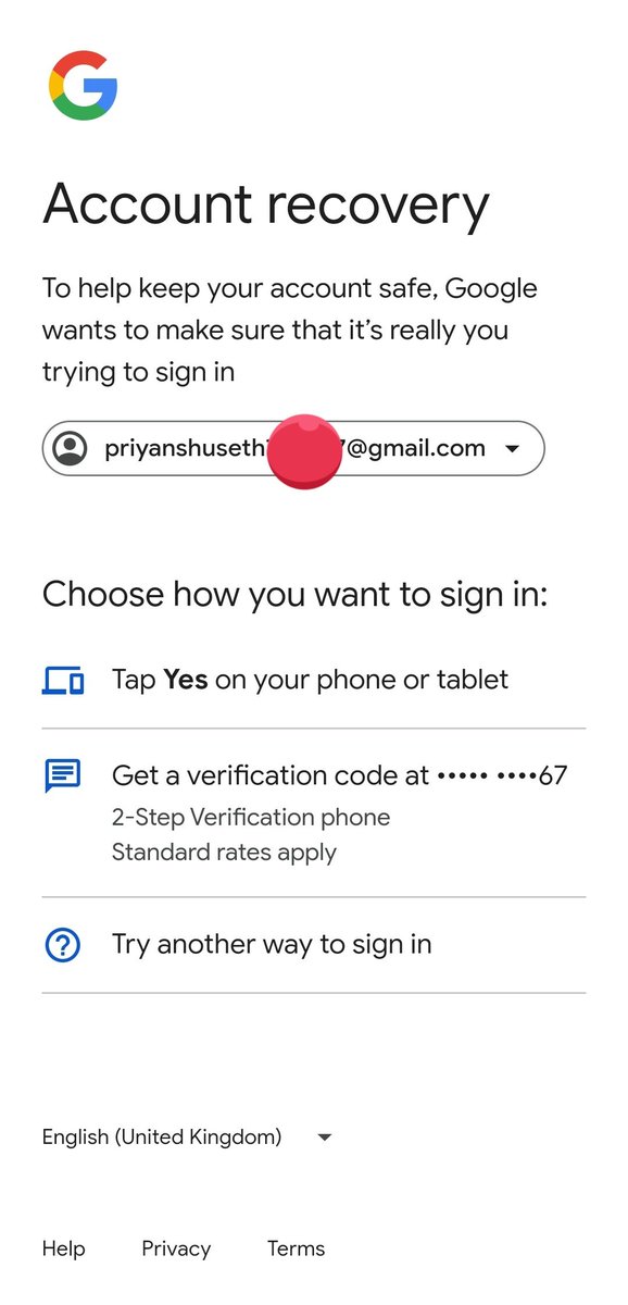 hindups's tweet photo. @gmail My gmail is hacked.... please help me @gmail 
I don't have any access of my gmail.
Number is also changed... please Contact me ASAP https://t.co/ulHRdoXyjW
