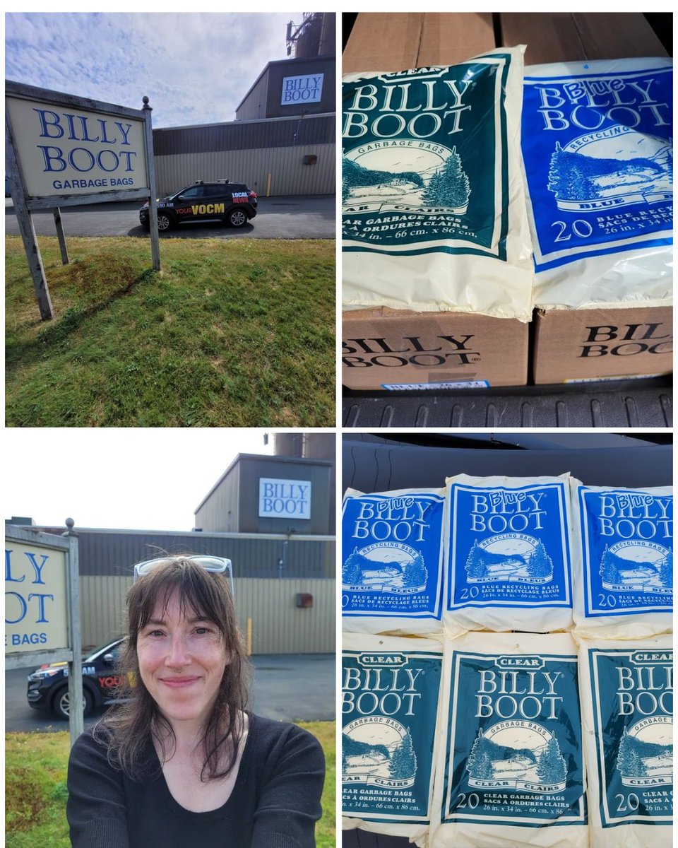 590VOCM's tweet photo. Stopping by our sponsor #BillyBoot and I've got some 20-pks of garbage and recycling bags to give to YOU for FREE! See you soon! #yyt #vocmsummer https://t.co/lCK1P1KDAm